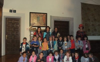 Alumnos de infantil en el museo