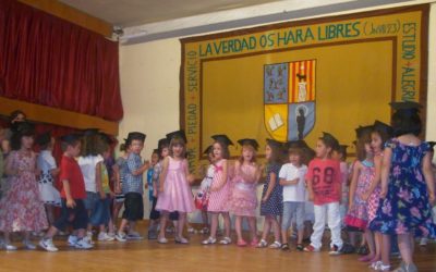 Fiesta de graduación en Educación Infantil