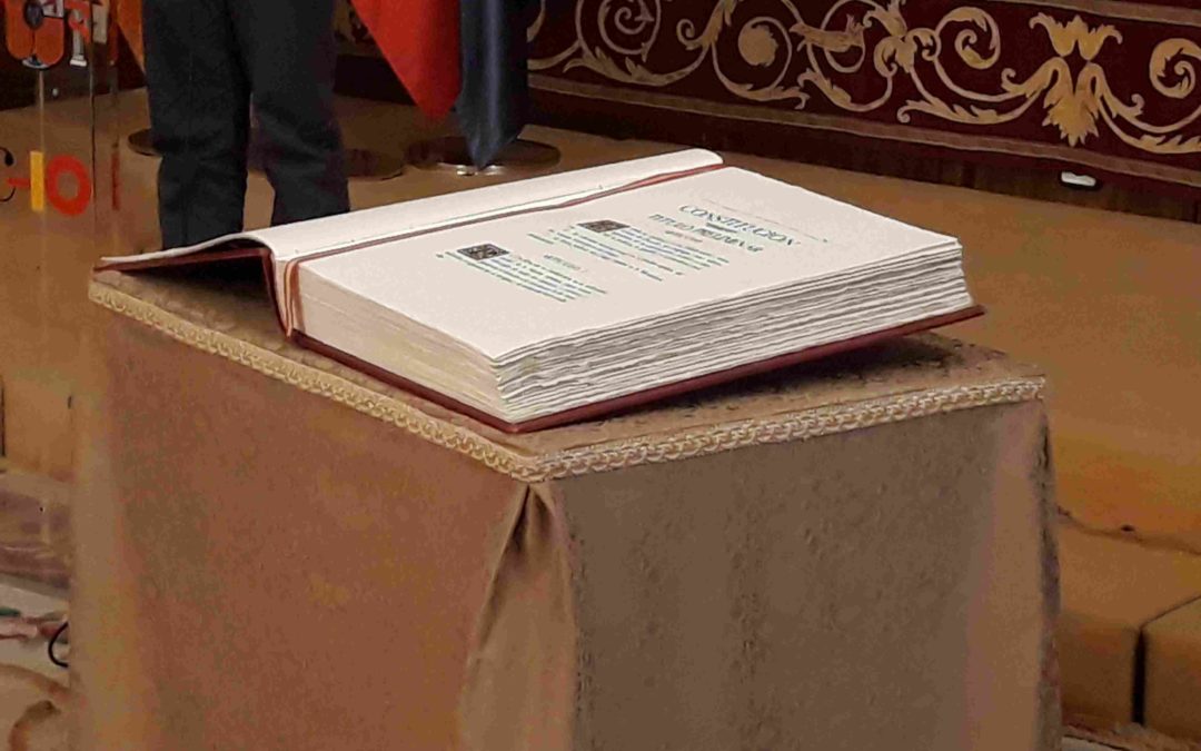 LECTURA DE LA CONSTITUCIÓN, EN EL 40 ANIVERSARIO DE LA CONSTITUCIÓN ESPAÑOLA