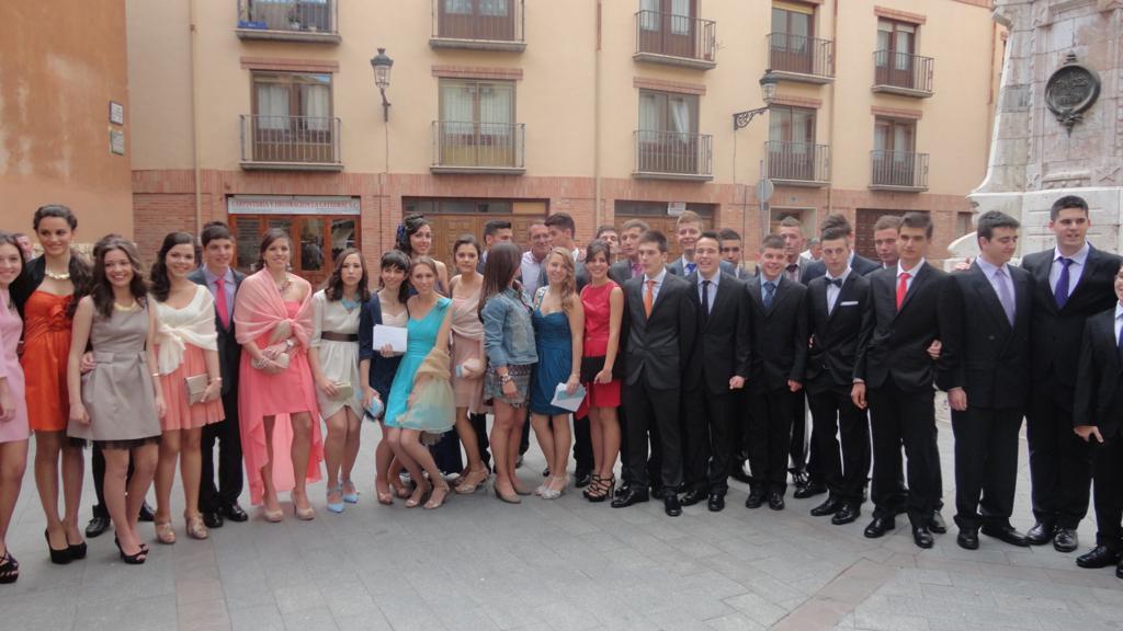 Acto de clausura y graduación de los alumnos de 2º de bachiller