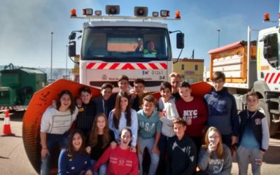 VISITA DE LOS ALUMNOS DE  2º ESO AL CENTRO DE CONSERVACIÓN DE CARRETERAS