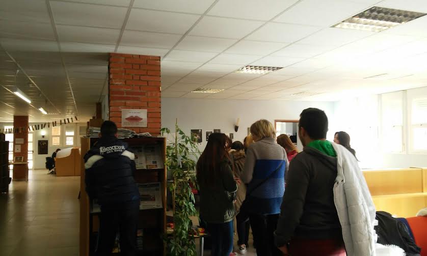LOS ALUMNNOS DE 2º DE BACHILLERATO DE "LAS VIÑAS" VISITARON LA EXPOSICIÓN "CELEBRANDO LA LIBERTAD DE LEER