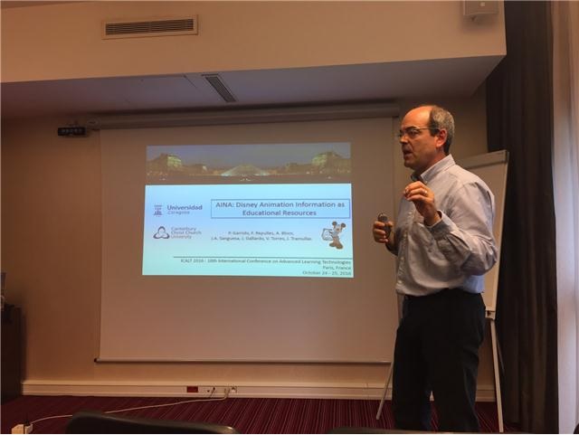 FERNANDO REPULLÉS, PROFESOR DE INGLÉS DEL COLEGIO, PREMIADO A NIVEL INTERNACIONAL