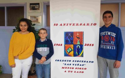 FALLO DEL “I CONCURSO DE NARRATIVA JAVIER SIERRA” DEL COLEGIO DIOCESANO LAS VIÑAS EL SÁBADO 17   ACTO INSTITUCIONAL Y ALMUERZO 50 ANIVERSARIO