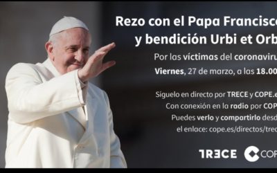 REZO CON EL PAPA FRANCISCO Y BENDICIÓN URBI ET ORBI