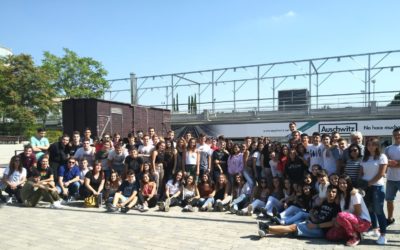 LOS ALUMNOS DE BACHILLERATO VISITAN LA EXPOSICIÓN DE AUSTCWITZ EN MADRID