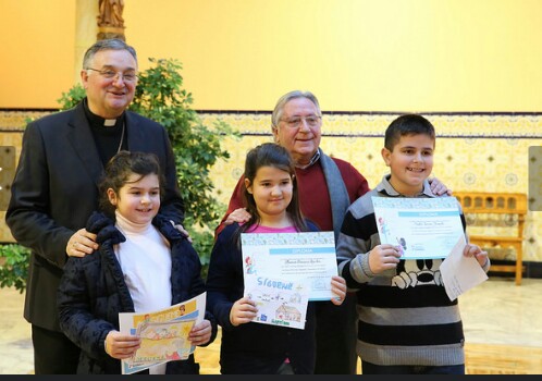 INFANCIA MISIONERA.DOS GANADORES DEL COLEGIO LAS VIÑAS.