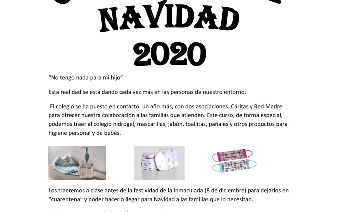 CAMPAÑA DE NAVIDAD RED MADRE Y CÁRITAS TERUEL