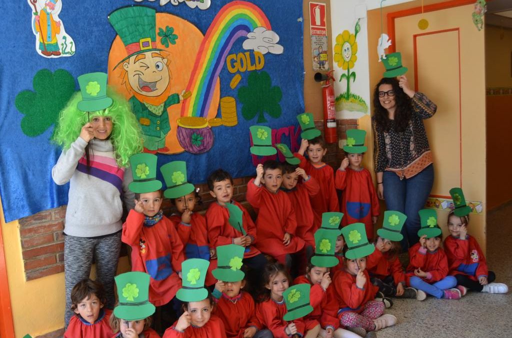 CELEBRAMOS SAINT PATRICK´S  DAY EN EL COLEGIO “ LAS VIÑAS”