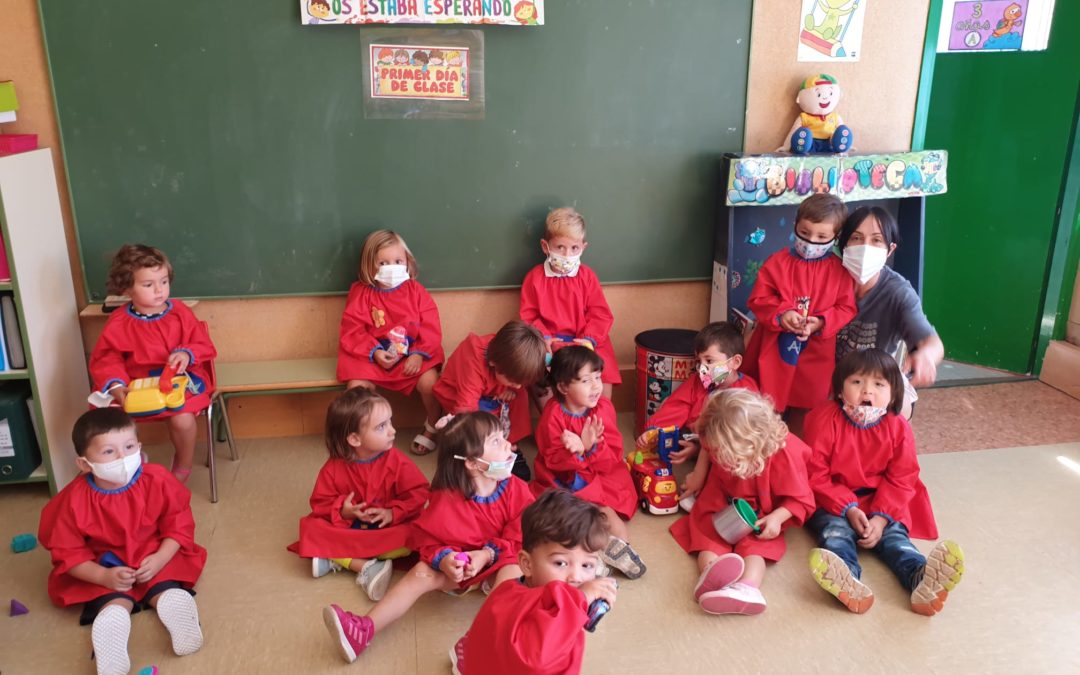 PRIMER DÍA DEL CURSO EN INFANTIL