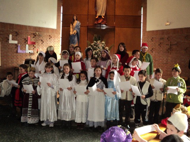 Celebraciones navideñas de primaria