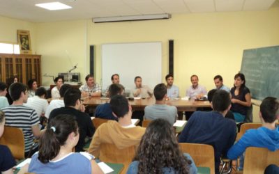 Jornadas de orientación universitaria y profesional para alumnos de bachillerato a cargo de los ex-alumnos de Las Viñas