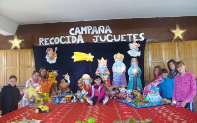 Campaña de recogida de alimentos y juguetes.