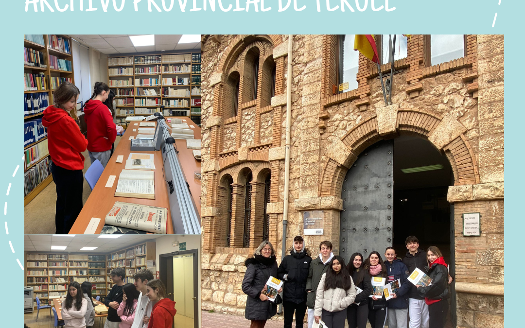 VISITA AL ARCHIVO HISTÓRICO PROVINCIAL DE TERUEL.