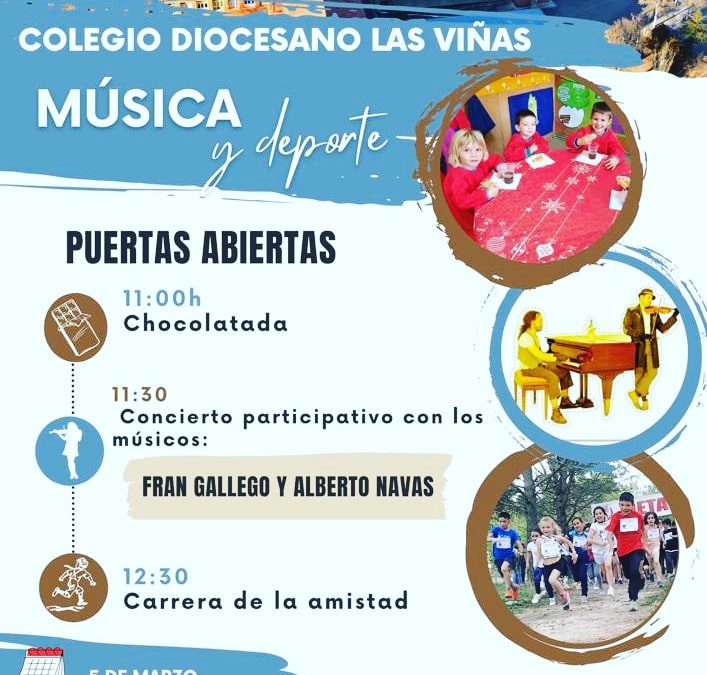 5 MARZO, JORNADA DE PUERTAS ABIERTAS DEL COLEGIO