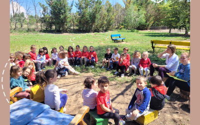 MOLLY, PROFE DE PRÁCTICAS DE CANTERBURY, HA ESTADO CON LOS PEQUES DE INFANTIL.