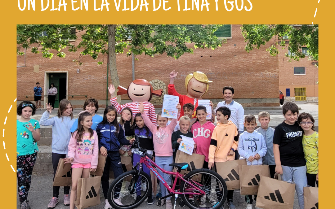 GUS Y TINA ENTREGAN LOS PREMIOS «HÁBITOS DE VIDA SALUDABLES».