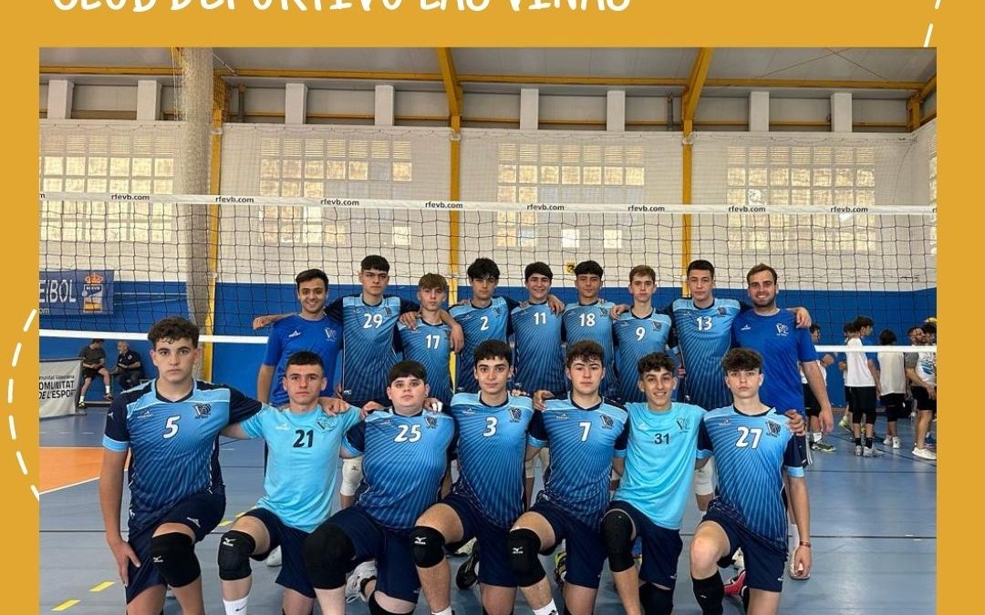 NUESTRO EQUIPO CADETE MASCULINO DE VOLEIBOL FINALIZA EL CAMPEONATO DE ESPAÑA EN DÉCIMO QUINTA POSICIÓN.