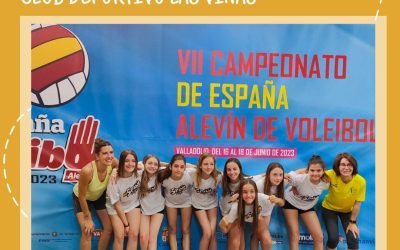 CAMPEONATO DE ESPAÑA DE VOLEIBOL ALEVINES.