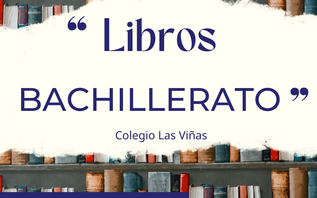 LIBROS PARA BACHILLER, CURSO 2023/24