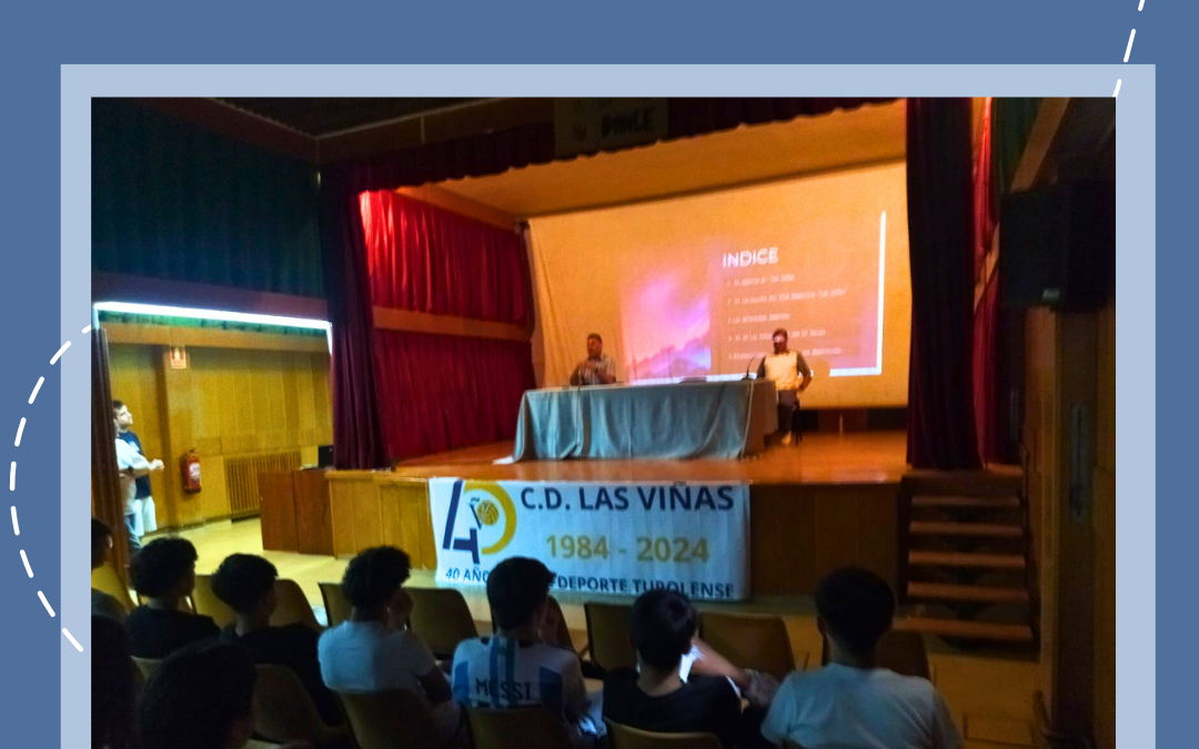 CHARLA DEL CLUB DEPORTIVO 40ª ANIVERSARIO .